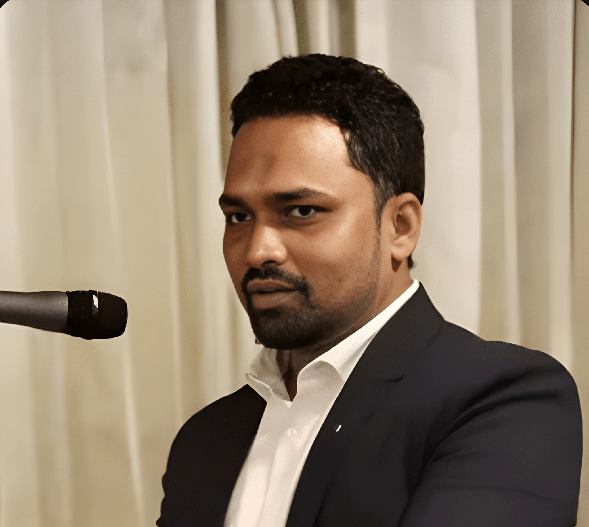 Portrait of Mohammed Shameer Khader, Founder and Managing Director of Olympic Sports